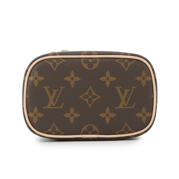 LOUIS VUITTON Nice nano Monogram Beige - Picture 3 of 9